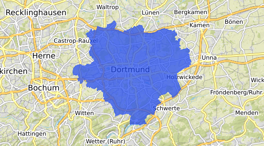 Bodenrichtwertkarte Dortmund