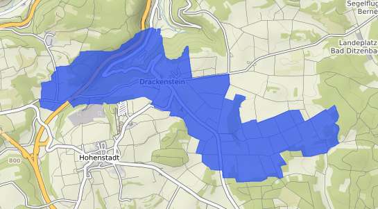 Bodenrichtwertkarte Drackenstein Schwaebische Alb