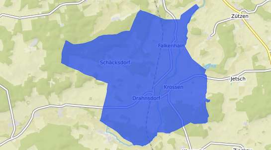 Bodenrichtwertkarte Drahnsdorf