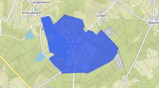Bodenrichtwertkarte Dreifelden