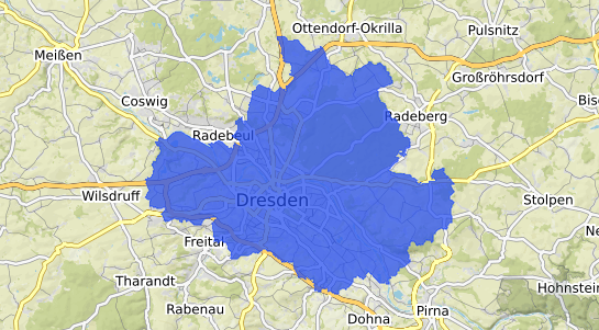Bodenrichtwertkarte Dresden