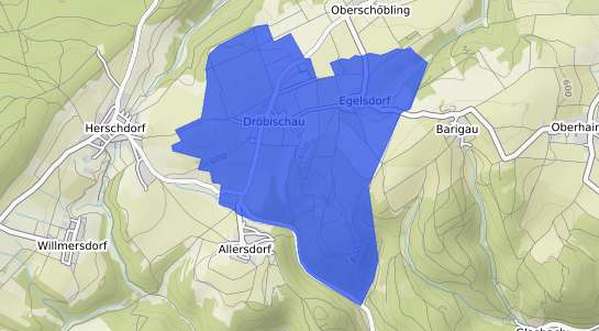 Bodenrichtwertkarte Dröbischau