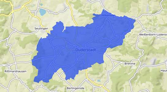 Bodenrichtwertkarte Duderstadt Niedersachsen
