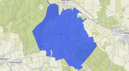 Bodenrichtwertkarte Duernau b. Bad Buchau