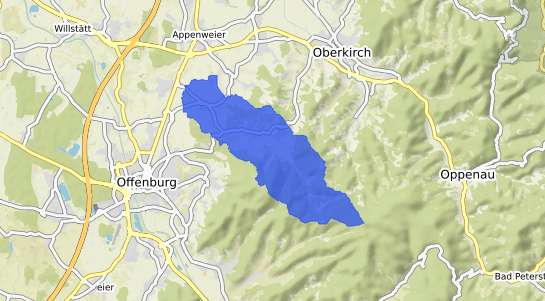 Bodenrichtwertkarte Durbach