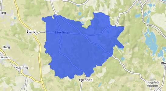 Bodenrichtwertkarte Eberfing