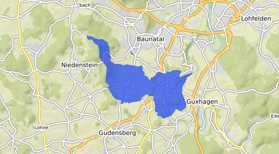 Bodenrichtwertkarte Ederm&uuml;nde