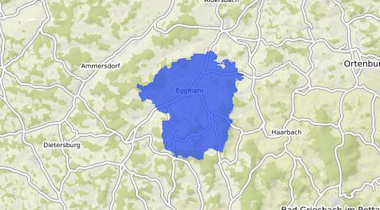 Bodenrichtwertkarte Egglham b. Aidenbach, Niederbayern