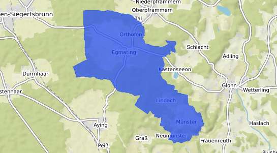 Bodenrichtwertkarte Egmating