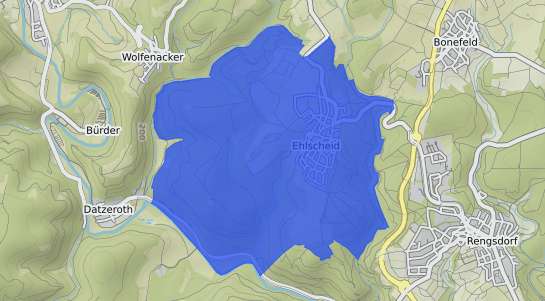 Bodenrichtwertkarte Ehlscheid
