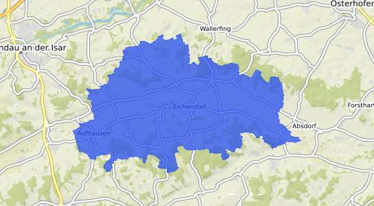 Bodenrichtwertkarte Eichendorf Niederbayern
