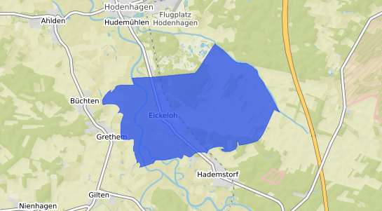 Bodenrichtwertkarte Eickeloh