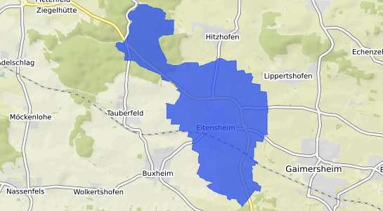 Bodenrichtwertkarte Eitensheim