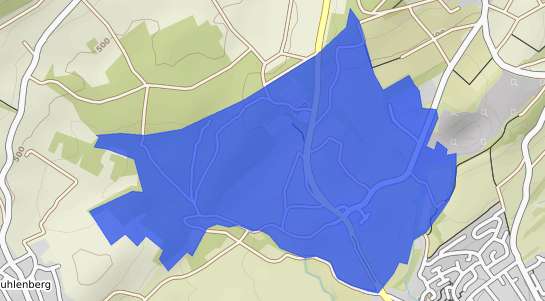 Bodenrichtwertkarte Ellenberg Wuerttemberg