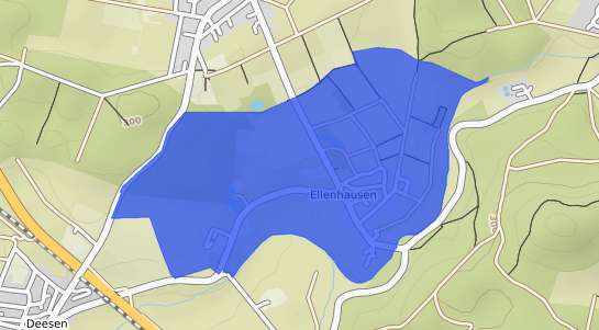 Bodenrichtwertkarte Ellenhausen