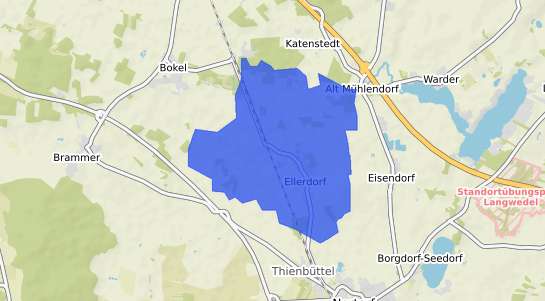 Bodenrichtwertkarte Ellerdorf