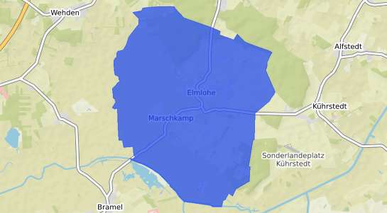 Bodenrichtwertkarte Elmlohe