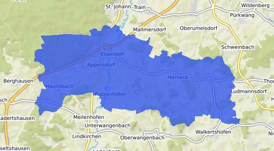 Bodenrichtwertkarte Elsendorf i.d. Hallertau