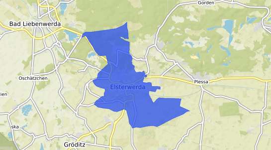 Bodenrichtwertkarte Elsterwerda