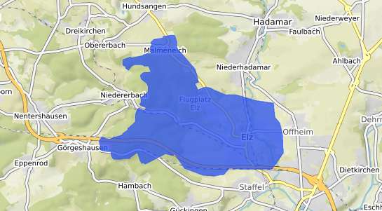 Bodenrichtwertkarte Elz Westerwald
