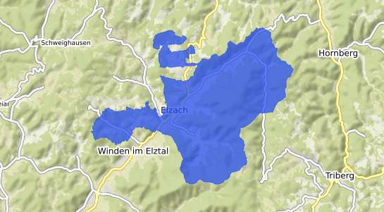 Bodenrichtwertkarte Elzach