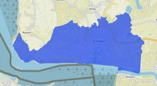 Bodenrichtwertkarte Emden b. Haldensleben