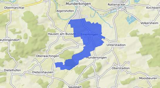 Bodenrichtwertkarte Emerkingen