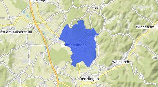 Bodenrichtwertkarte Emmendingen