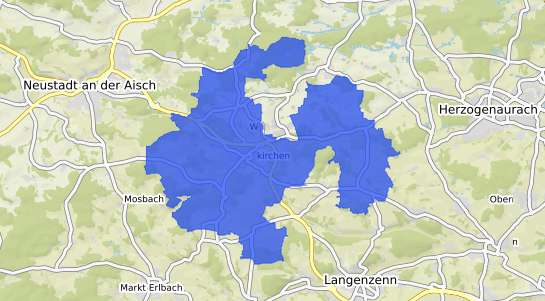 Bodenrichtwertkarte Emskirchen