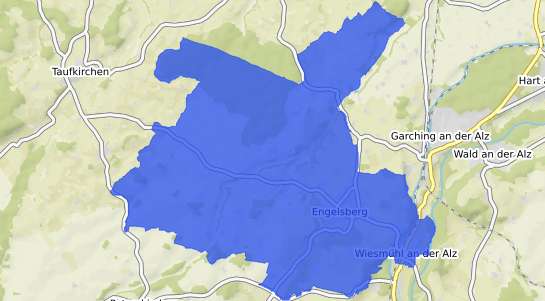 Bodenrichtwertkarte Engelsberg Oberbayern