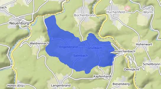 Bodenrichtwertkarte Engelsbrand