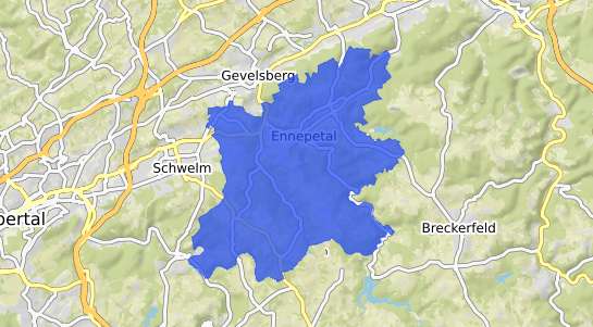 Bodenrichtwertkarte Ennepetal