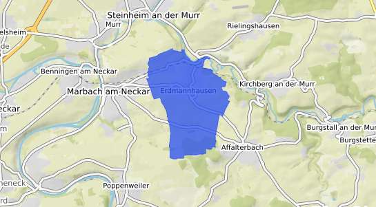 Bodenrichtwertkarte Erdmannhausen
