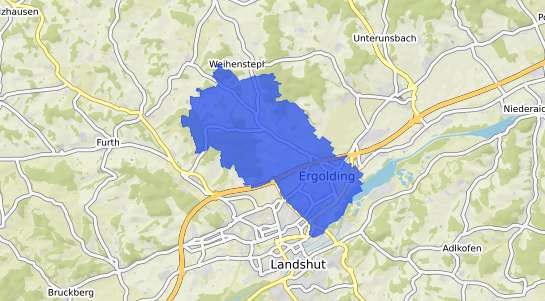 Bodenrichtwertkarte Ergolding