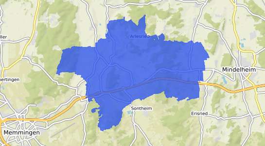 Bodenrichtwertkarte Erkheim