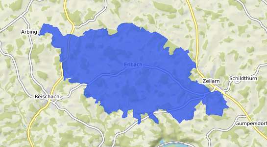 Bodenrichtwertkarte Erlbach Vogtland