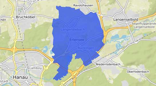 Bodenrichtwertkarte Erlensee