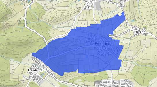Bodenrichtwertkarte Erligheim
