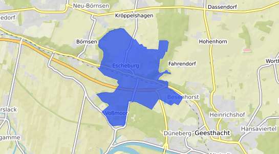 Bodenrichtwertkarte Escheburg