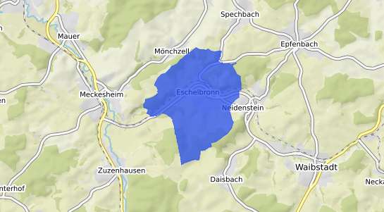 Bodenrichtwertkarte Eschelbronn