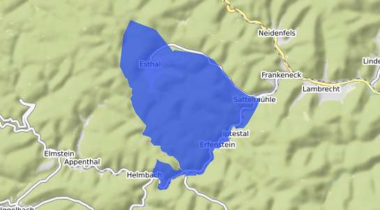 Bodenrichtwertkarte Esthal