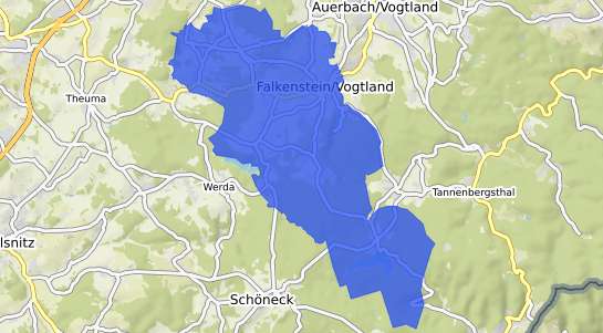 Bodenrichtwertkarte Falkenstein Pfalz