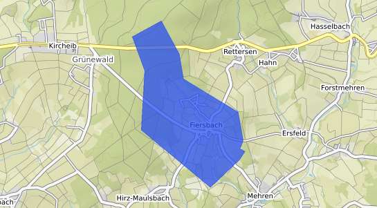 Bodenrichtwertkarte Fiersbach