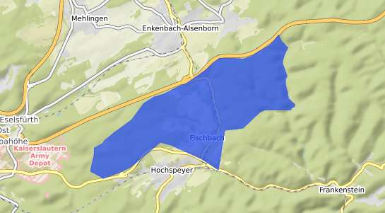 Bodenrichtwertkarte Fischbach Kr. Kaiserslautern