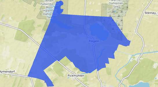 Bodenrichtwertkarte Floegeln