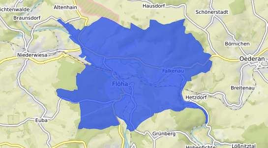 Bodenrichtwertkarte Floeha