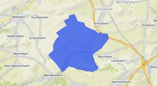 Bodenrichtwertkarte Flonheim