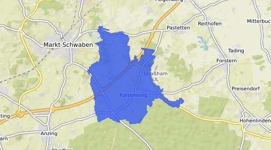 Bodenrichtwertkarte Forstinning