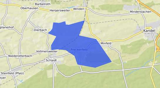 Bodenrichtwertkarte Freckenfeld