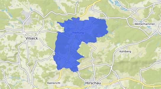 Bodenrichtwertkarte Freihung